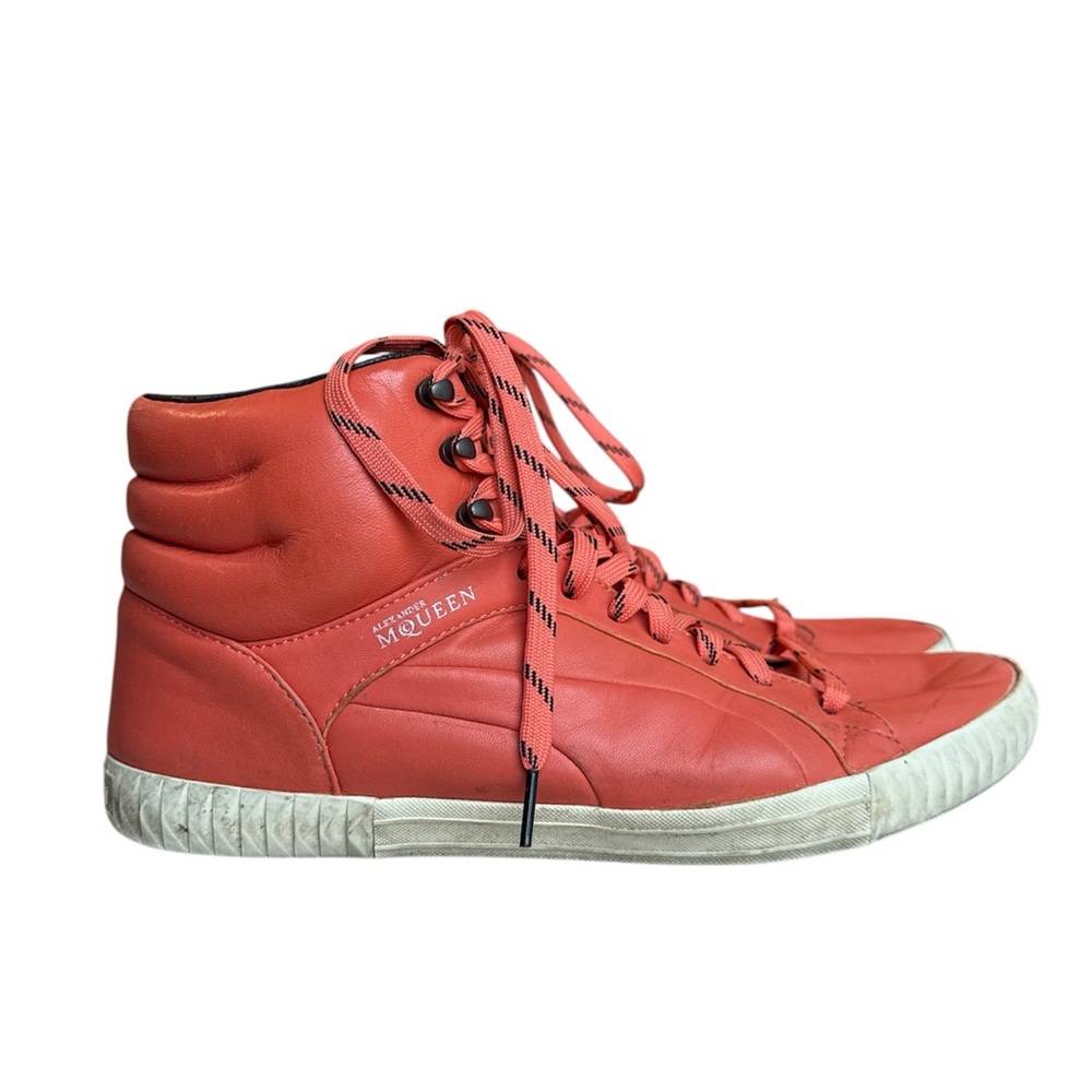 PUMA by Alexander McQueen Street Climb Mid ‘Fresh Salmon’ HighTop Rare Size US11 - Picture 2 of 10